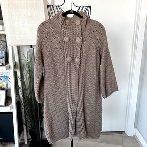 Vertigo Paris Chunky Knit Long Cardigan